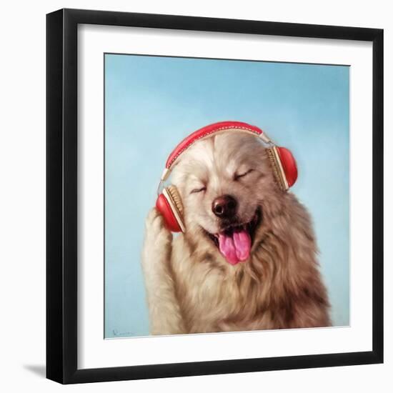 Woof Jam-Lucia Heffernan-Framed Art Print