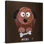 Woof The Dog-Design Turnpike-Stretched Canvas