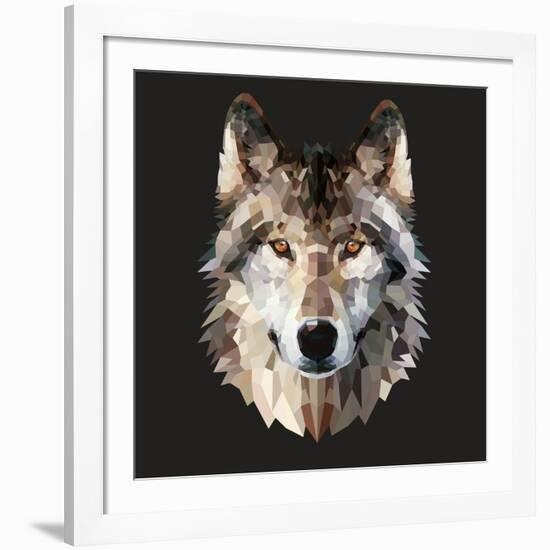 Woof-Lora Kroll-Framed Art Print