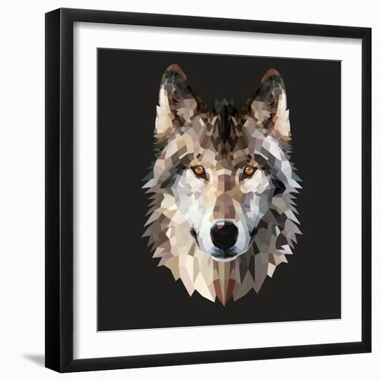 Woof-Lora Kroll-Framed Art Print