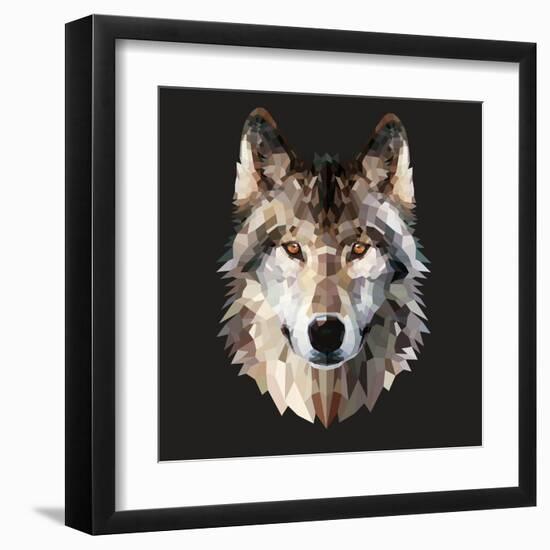 Woof-Lora Kroll-Framed Art Print