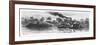 Wool Barge on the River Darling, Australia, 1886-null-Framed Giclee Print