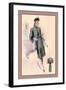 Wool Bolero Suit-null-Framed Art Print