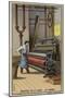 Wool Industry, Weaving-null-Mounted Giclee Print