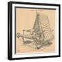 Wool Machinery: Ferrabee and Co.S Wool Lap Machine, C1880-null-Framed Giclee Print