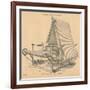 Wool Machinery: Ferrabee and Co.S Wool Lap Machine, C1880-null-Framed Giclee Print