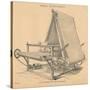 Wool Machinery: Ferrabee and Co.S Wool Lap Machine, C1880-null-Stretched Canvas