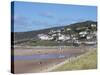 Woolacombe Beach, Woolacombe, Devon, England, United Kingdom, Europe-Jeremy Lightfoot-Stretched Canvas