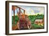 Wooldridge Farm, Priory-Nell Hill-Framed Giclee Print