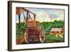 Wooldridge Farm, Priory-Nell Hill-Framed Giclee Print