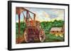 Wooldridge Farm, Priory-Nell Hill-Framed Giclee Print