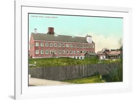 Woolen Mills, Salem-null-Framed Art Print