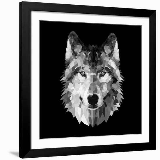 Woolf Head 2-Lisa Kroll-Framed Art Print