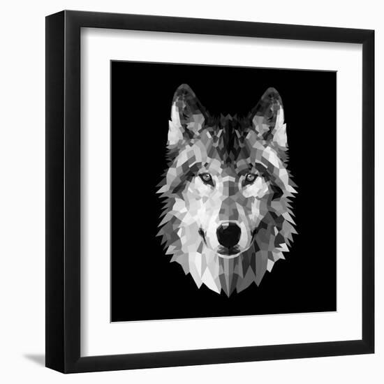 Woolf Head 2-Lisa Kroll-Framed Art Print