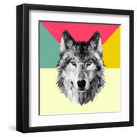 Woolf Head-Lisa Kroll-Framed Art Print