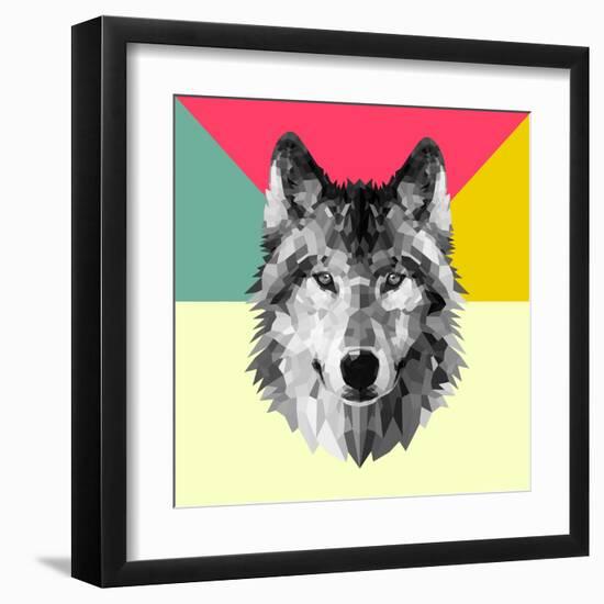 Woolf Head-Lisa Kroll-Framed Art Print