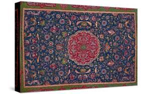 'Woollen Carpet, Enriched with Gold and Silver Thread. Persian; Late 16th Century', 1903-Unknown-Stretched Canvas