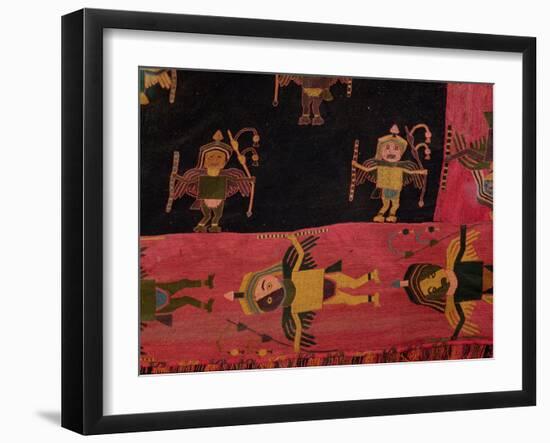 Woollen Fabric-Paracas Culture-Framed Giclee Print