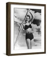 Woollen Swimwear 1940-null-Framed Photographic Print