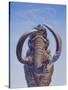 Woolly Mammoth Charging, Pleistocene Epoch-null-Stretched Canvas