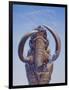 Woolly Mammoth Charging, Pleistocene Epoch-null-Framed Art Print