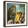 Woolly Mammoth Found Perfectly Preserved in the Ice in Siberia-Ken Langstaff-Framed Giclee Print