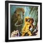 Woolly Mammoth Found Perfectly Preserved in the Ice in Siberia-Ken Langstaff-Framed Giclee Print