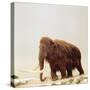 Woolly Mammoth Prehistoric Reconstruction-Arthur Hayward-Stretched Canvas