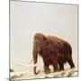 Woolly Mammoth Prehistoric Reconstruction-Arthur Hayward-Mounted Photographic Print