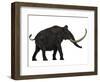 Woolly Mammoth, Side View-Stocktrek Images-Framed Art Print