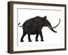 Woolly Mammoth, Side View-Stocktrek Images-Framed Art Print