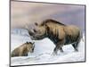 Woolly Rhinoceros-null-Mounted Photographic Print