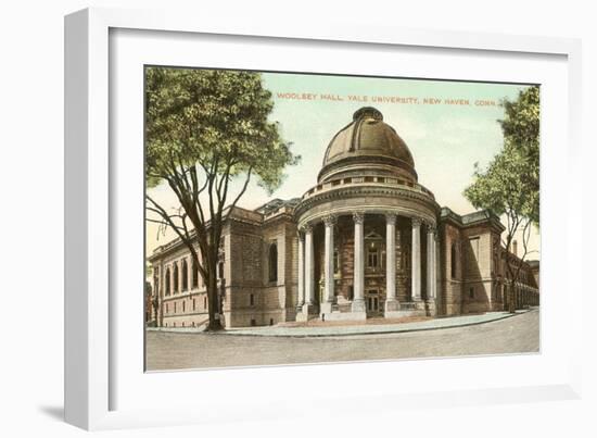 Woolsey Hall, Yale, New Haven, Connecticut-null-Framed Art Print