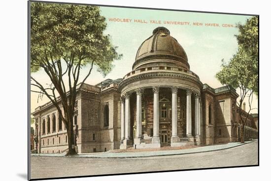 Woolsey Hall, Yale, New Haven, Connecticut-null-Mounted Art Print