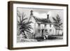 Woolsthorpe Manor, Near Grantham, Lincolnshire, Birthplace of Sir Isaac Newton, 1840-null-Framed Giclee Print