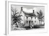 Woolsthorpe Manor, Near Grantham, Lincolnshire, Birthplace of Sir Isaac Newton, 1840-null-Framed Giclee Print