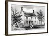 Woolsthorpe Manor, Near Grantham, Lincolnshire, Birthplace of Sir Isaac Newton, 1840-null-Framed Giclee Print