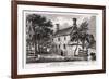 Woolsthorpe Manor, Near Grantham, Lincolnshire, Birthplace of Sir Isaac Newton, Early 19th Century-null-Framed Giclee Print