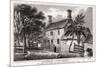 Woolsthorpe Manor, Near Grantham, Lincolnshire, Birthplace of Sir Isaac Newton, Early 19th Century-null-Mounted Giclee Print