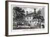 Woolsthorpe Manor, Near Grantham, Lincolnshire, Birthplace of Sir Isaac Newton, Early 19th Century-null-Framed Giclee Print