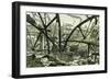 Woolwich Arsenal London 1887 Damage to the Mounting Shed Carriage Factory-null-Framed Giclee Print