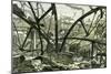 Woolwich Arsenal London 1887 Damage to the Mounting Shed Carriage Factory-null-Mounted Giclee Print