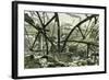 Woolwich Arsenal London 1887 Damage to the Mounting Shed Carriage Factory-null-Framed Giclee Print