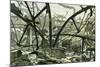 Woolwich Arsenal London 1887 Damage to the Mounting Shed Carriage Factory-null-Mounted Giclee Print