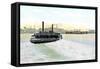 Woolwich Free Ferry, London, 20th Century-null-Framed Stretched Canvas