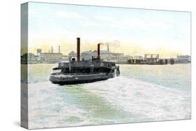 Woolwich Free Ferry, London, 20th Century-null-Stretched Canvas