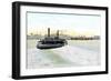 Woolwich Free Ferry, London, 20th Century-null-Framed Giclee Print