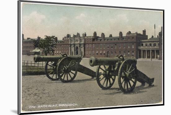 Woolwich: the Barracks-null-Mounted Photographic Print