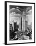 Woolworth Building and City Hall Park, Manhattan-null-Framed Photographic Print
