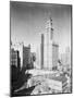 Woolworth Building and City Hall Park-null-Mounted Photographic Print